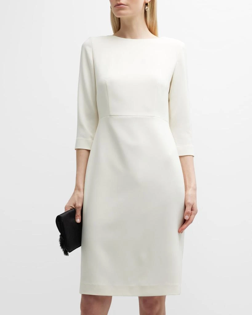 商品Theory|Varetta Admiral Crepe Sheath Dress,价格¥1281,第3张图片详细描述