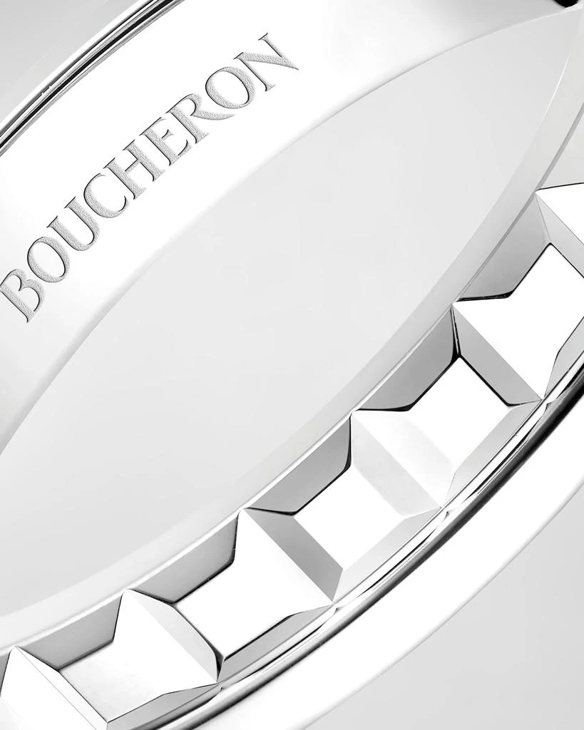 商品Boucheron|Quatre 18K White Gold Radiant Edition Band Ring,价格¥20382,第3张图片详细描述