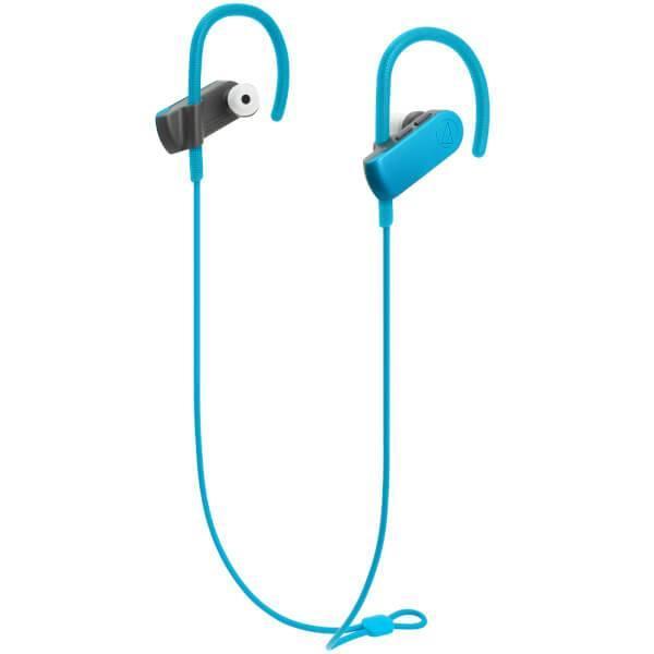 商品Audio-Technica|Audio Technica Bluetooth Sports Headphones - Blue/Black,价格¥310,第4张图片详细描述
