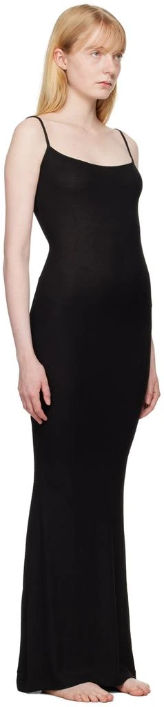 商品SKIMS|Black Soft Lounge Long Slip Maxi Dress,价格¥602,第2张图片详细描述