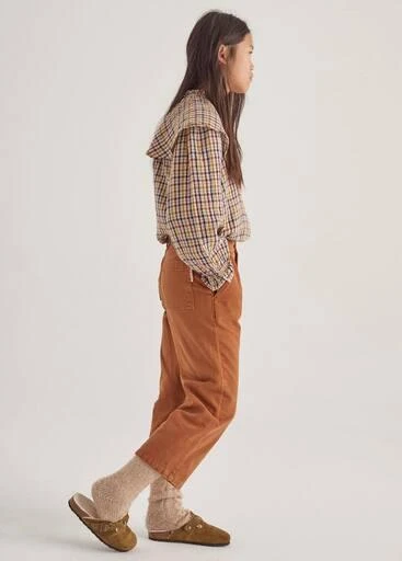 商品The New Society|Berenice checked cotton top,价格¥477,第5张图片详细描述