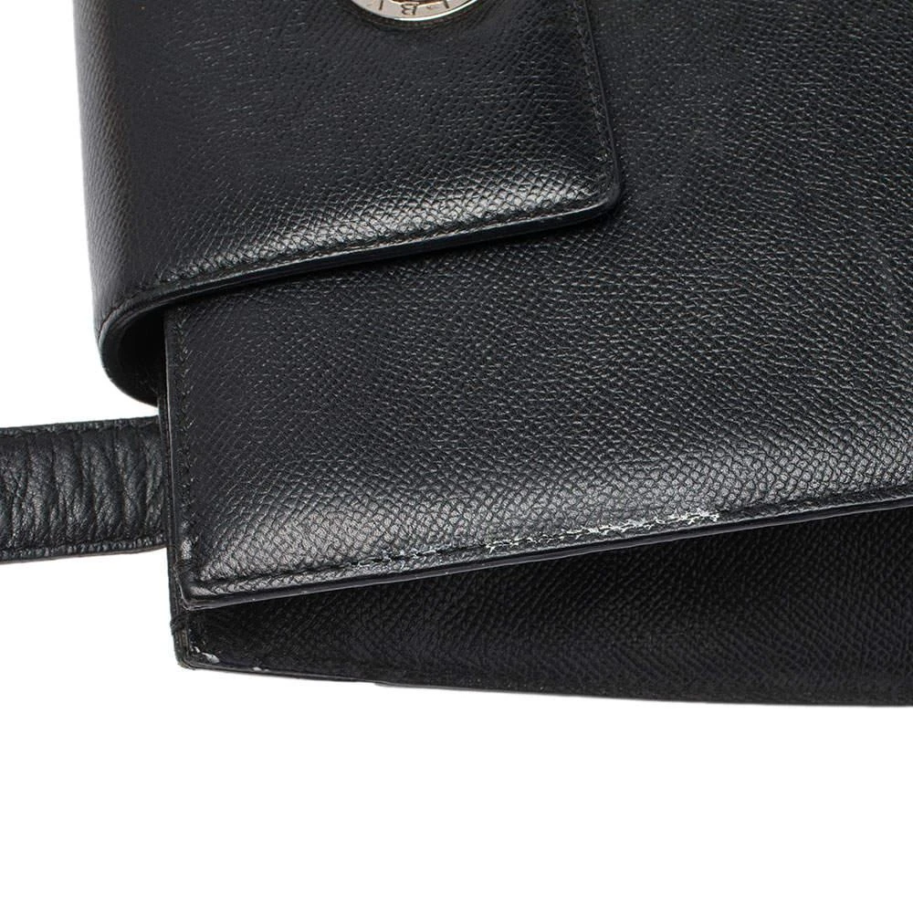Bvlgari Black Leather Accordion Shoulder Bag 商品