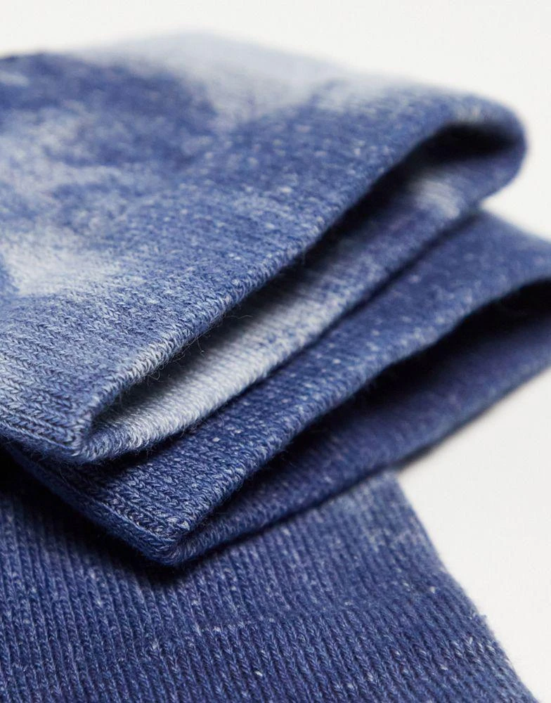 商品DICKIES|Dickies Raglan socks in tie dye blue,价格¥72,第2张图片详细描述