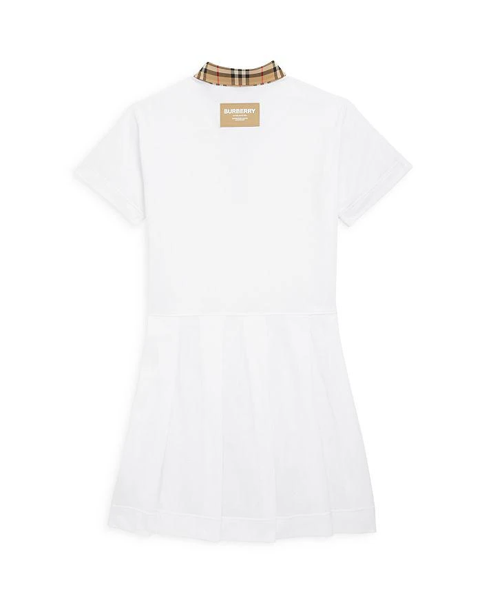 商品Burberry|Girls' Sigrid Piqué Polo Dress - Little Kid, Big Kid,价格¥2549,第2张图片详细描述