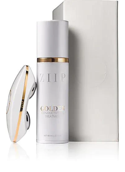 商品ZIIP Beauty|ZIIP Device w/ Golden Conductive Gel (80ml bottle),价格¥2506,第1张图片