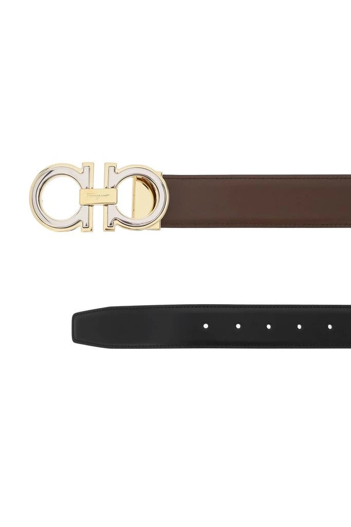 商品Salvatore Ferragamo|reversible gancini buckle belt,价格¥1443,第2张图片详细描述