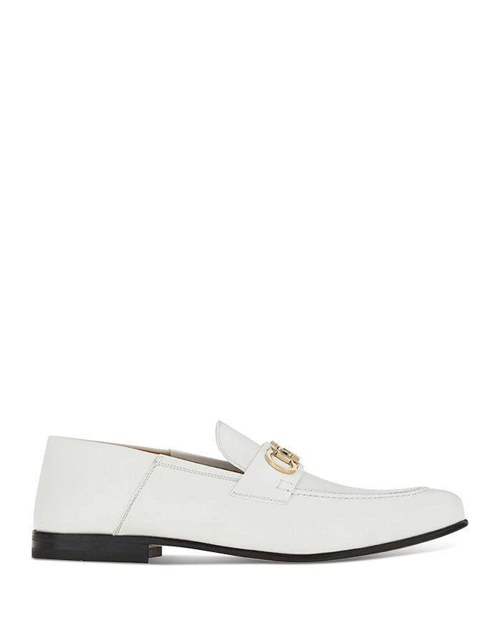 商品Salvatore Ferragamo|Men's Ginvit Moon Plu Slip On Step Down Loafers,价格¥7101,第1张图片