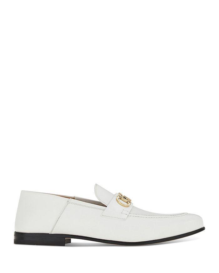 商品Salvatore Ferragamo|Men's Ginvit Moon Plu Slip On Step Down Loafers,价格¥6753,第3张图片详细描述