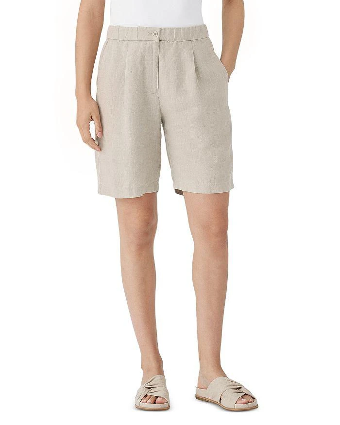 Eileen Fisher | Easy Fit Linen Shorts
