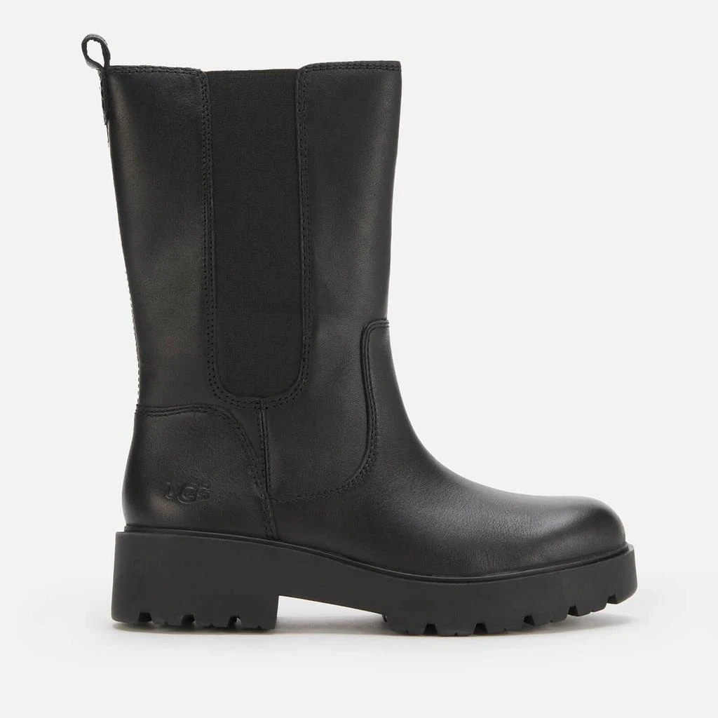 商品UGG|UGG Women's Holzer Waterproof Leather Chelsea Boots - Black,价格¥739,第1张图片