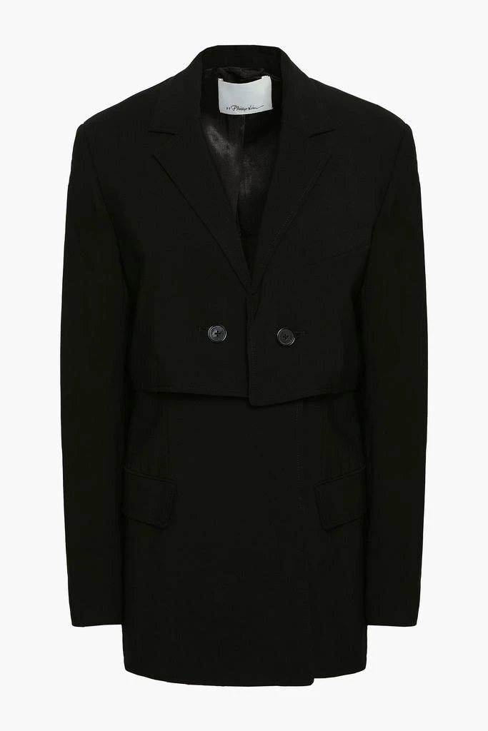 商品3.1 Phillip Lim|Double-breasted crepe blazer,价格¥2065,第1张图片