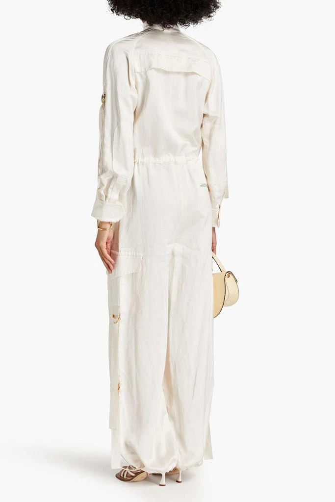 商品Zimmermann|Satin wide-leg jumpsuit,价格¥4192,第3张图片详细描述