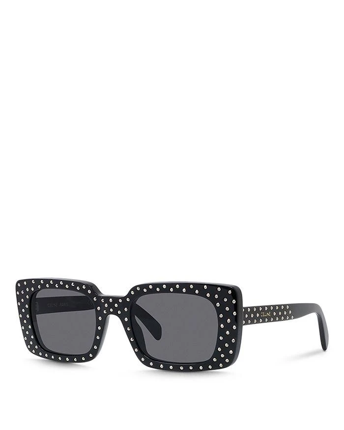 商品Celine|Women's Studded Rectangular Sunglasses, 51mm,价格¥4806,第1张图片