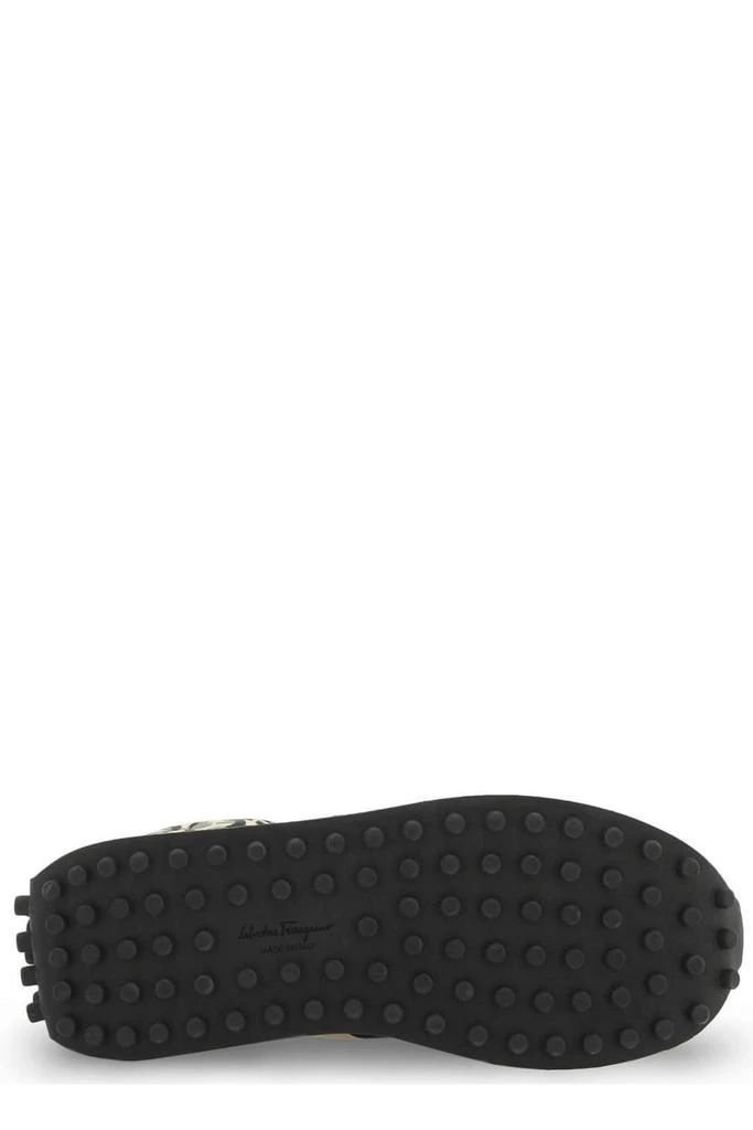 商品Salvatore Ferragamo|Ferragamo Gancini Print Lace-Up Sneakers,价格¥2354,第4张图片详细描述