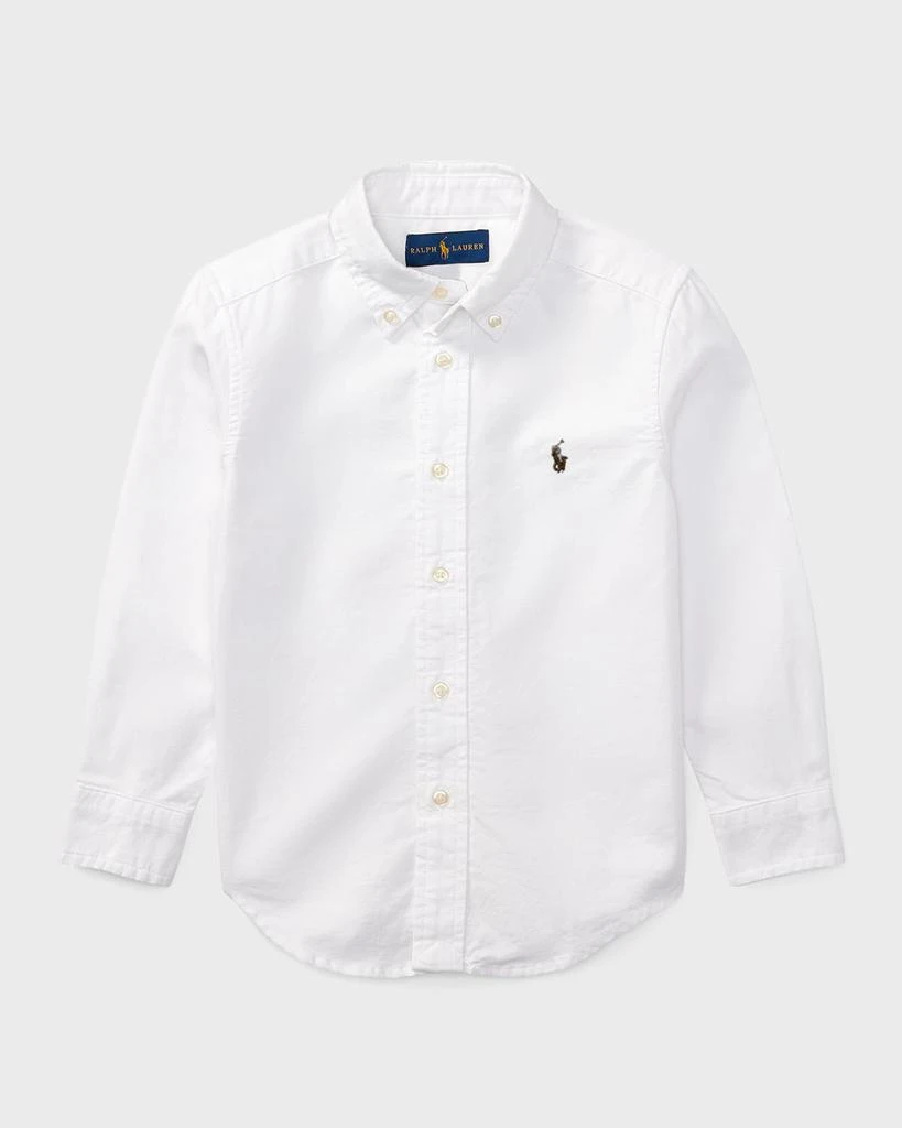 商品Ralph Lauren|Oxford Sport Shirt, Size 2-7,价格¥425,第1张图片