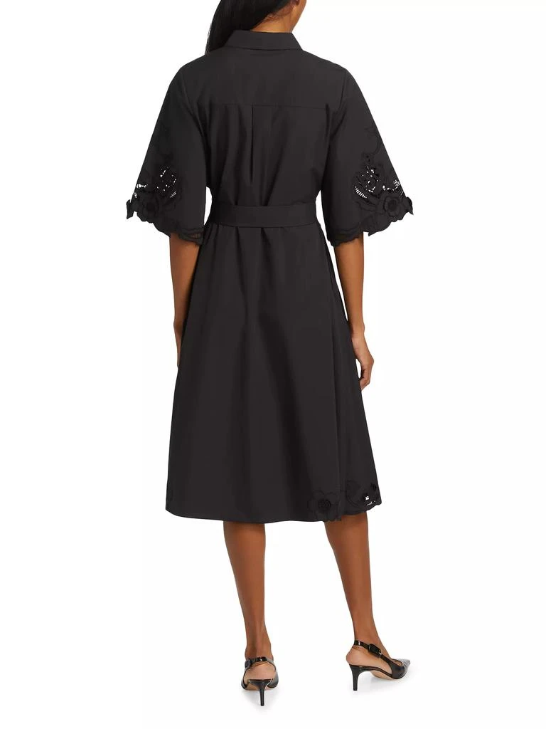 商品Kobi Halperin|Monty Cotton Poplin Tie-Waist Midi-Shirtdress,价格¥4447,第5张图片详细描述