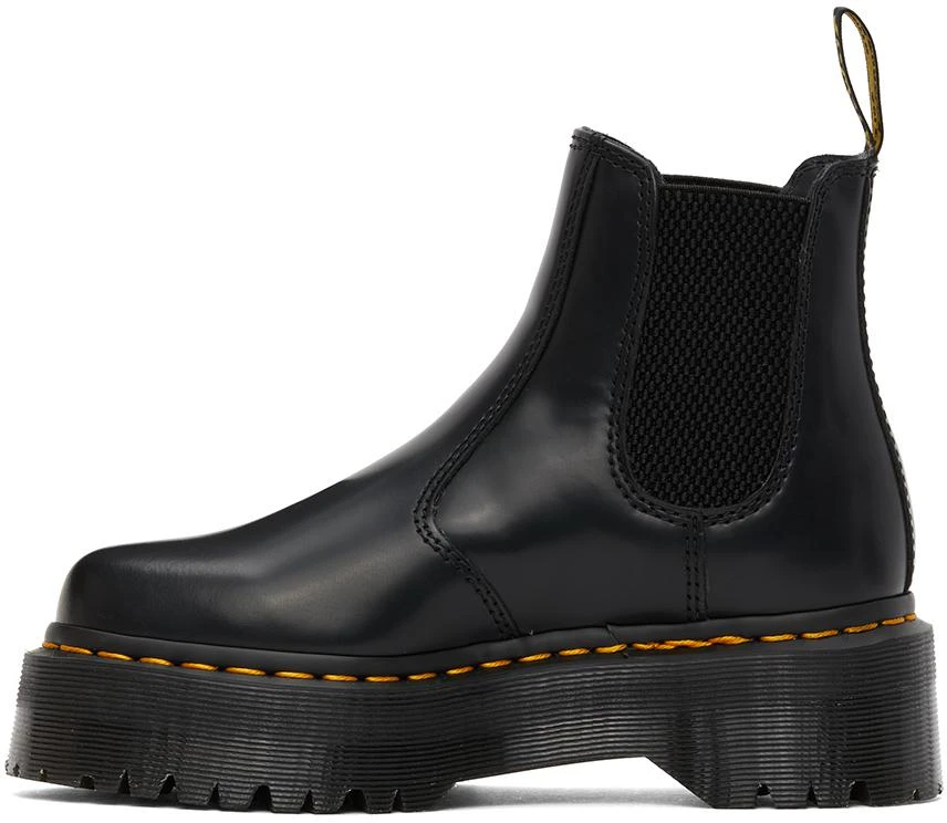 商品Dr. Martens|Black 2976 Quad Chelsea Boots,价格¥854,第3张图片详细描述