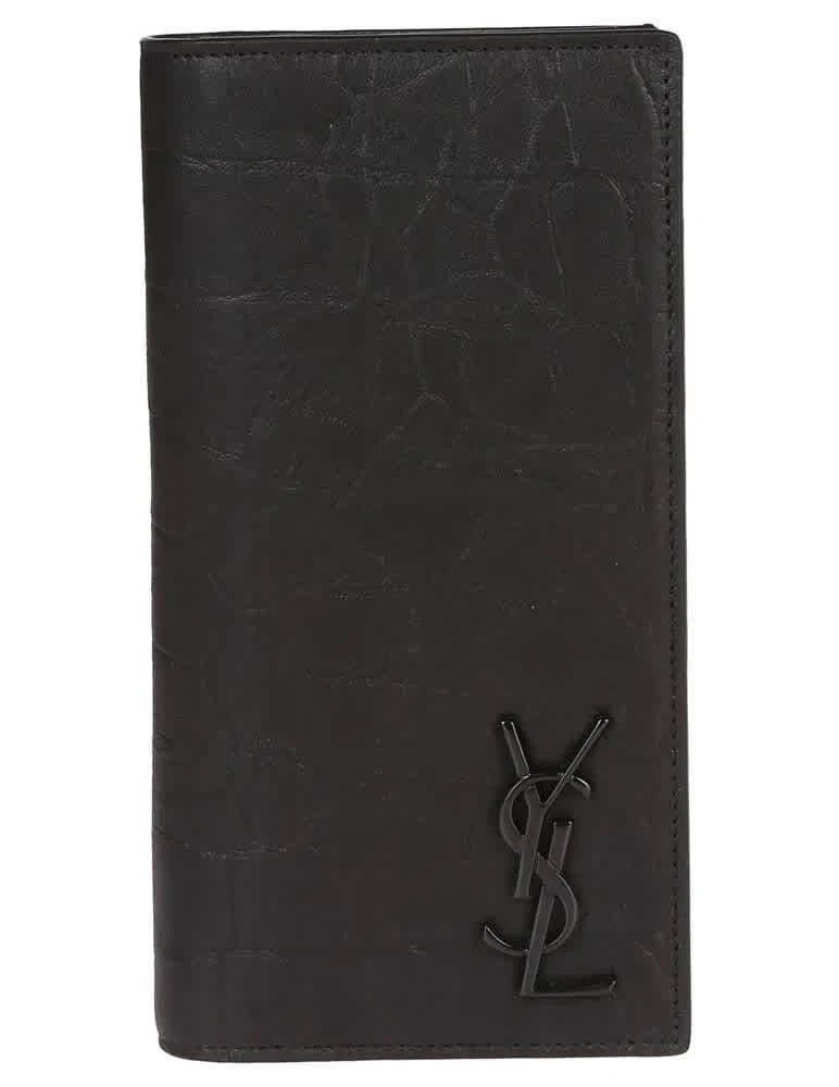 商品Yves Saint Laurent|Saint Laurent Black Mens Classic Bifold Cardholder,价格¥2410,第1张图片