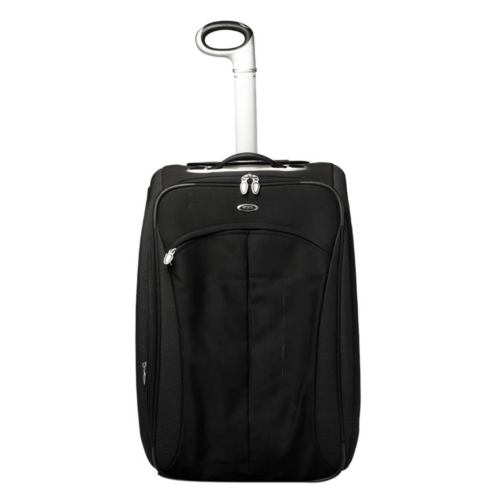 Tumi Black Nylon T3 Expandable Carry On Trolley Suitcase商品第1张图片规格展示