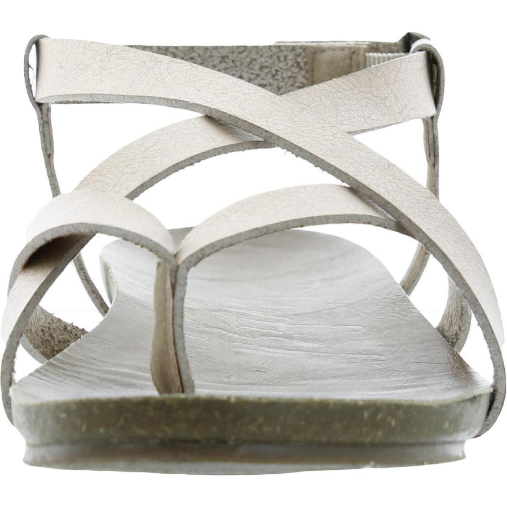 Blowfish Girls Granola Faux Leather Metallic Footbed Sandals商品第6张图片规格展示