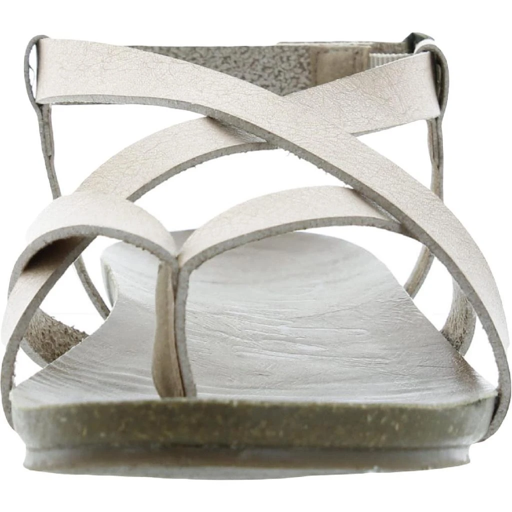 商品Blowfish|Blowfish Girls Granola Faux Leather Metallic Footbed Sandals,价格¥153,第4张图片详细描述