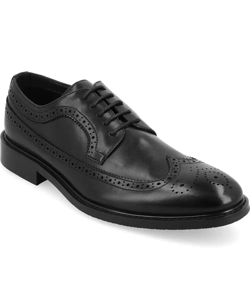 商品Vance Co.|Men's Gordy Tru Comfort Foam Wingtip Lace-Up Dress Shoes,价格¥592,第1张图片