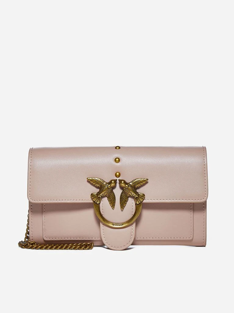 商品PINKO|PINKO女士斜挎钱包结构燕子包,价格¥1557,第1张图片