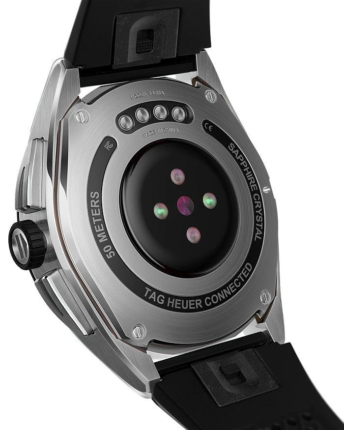商品TAG Heuer|Connected Calibre E4 Rubber Strap Smartwatch, 45mm,价格¥9329,第4张图片详细描述