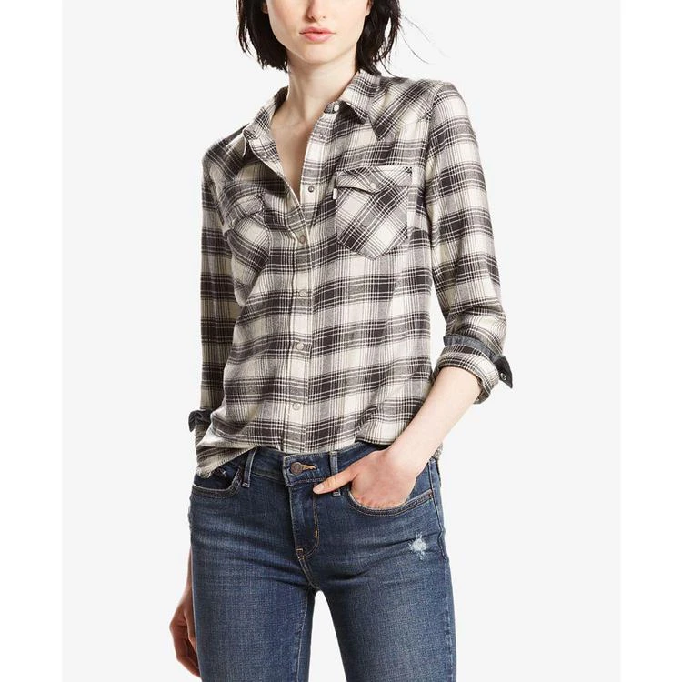 商品Levi's|® Cotton Vintage Plaid Western Shirt,价格¥119,第1张图片