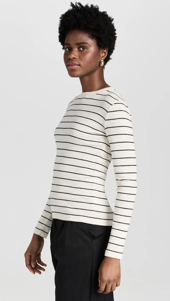 商品Vince|Striped Long Sleeve Crew Tee,价格¥1096,第3张图片详细描述