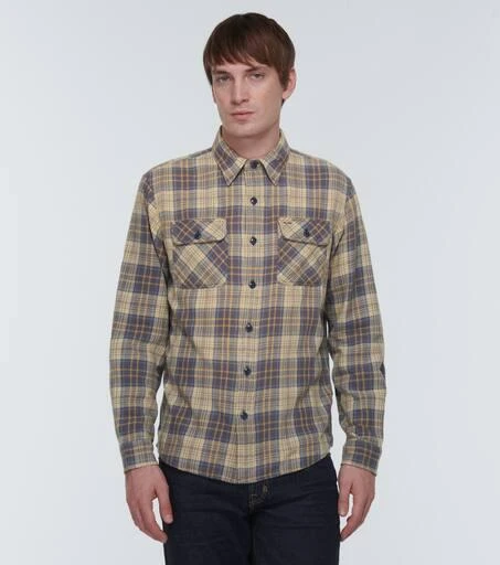 商品RRL|Matlock jacquard cotton overshirt,价格¥1576,第3张图片详细描述