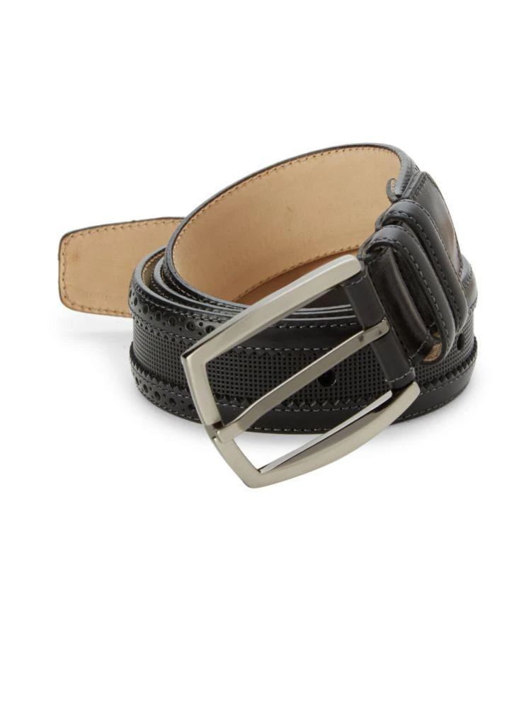 商品Mezlan|Diver Leather Belt,价格¥160,第4张图片详细描述