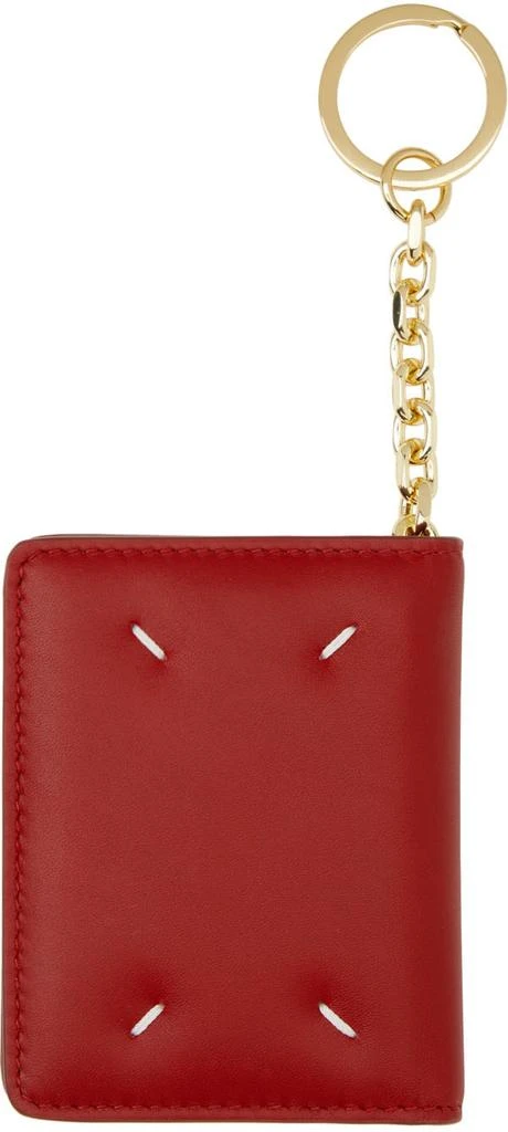 商品MAISON MARGIELA|Red Key Ring Bifold Card Holder,价格¥3446,第2张图片详细描述