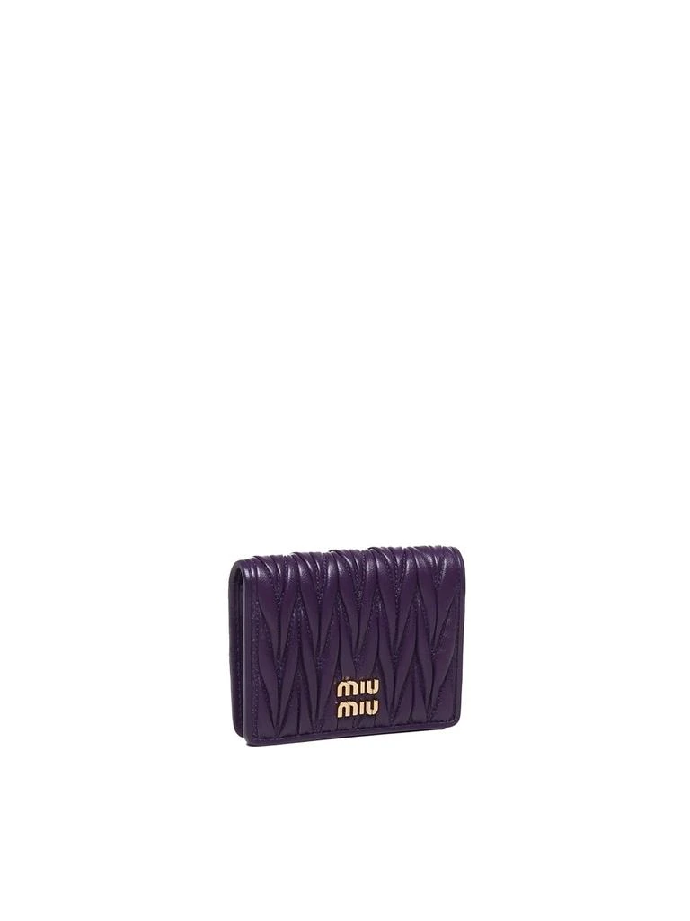 商品Miu Miu|Miu Miu Matelasse Small Wallet,价格¥2725,第3张图片详细描述