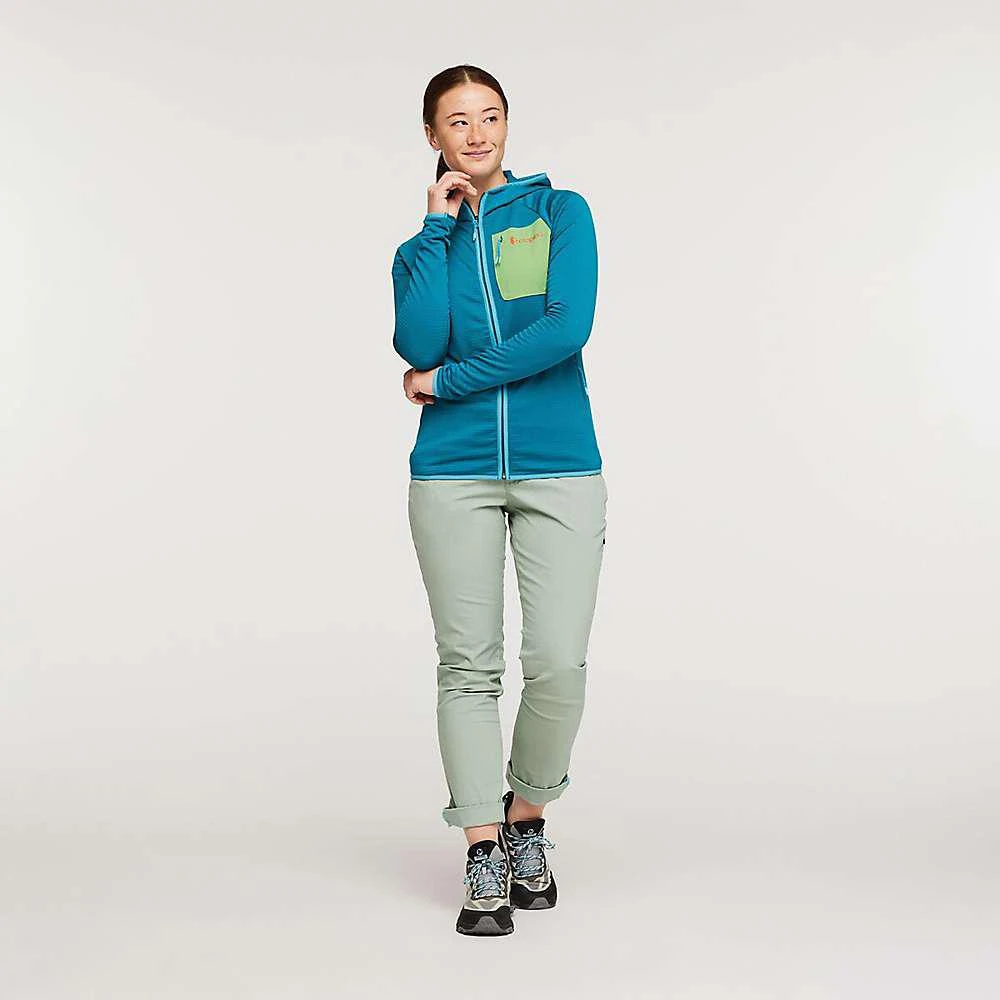 商品Cotopaxi|Cotopaxi Women's Otero Fleece Full-Zip Hooded Jacket,价格¥1238,第2张图片详细描述