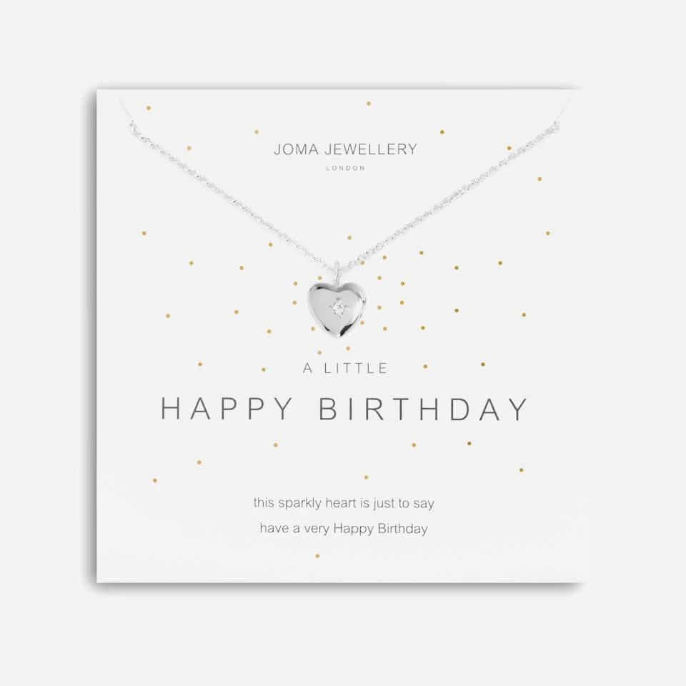 商品Joma Jewellery|Joma Jewellery A Little Happy Birthday Necklace - Silver,价格¥163,第1张图片