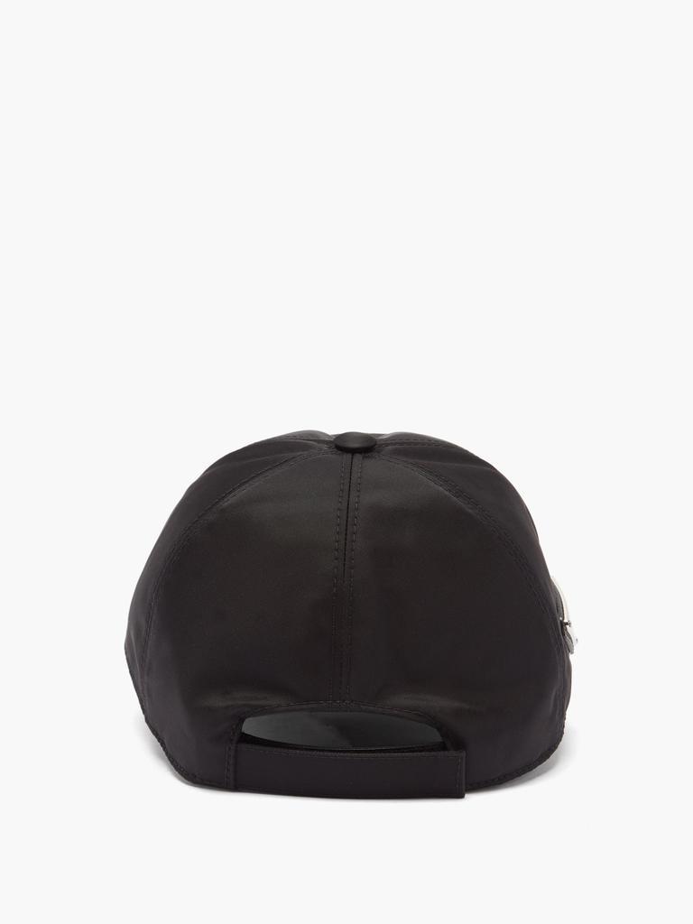 商品Prada|Triangle logo plaque nylon baseball cap,价格¥3723,第6张图片详细描述