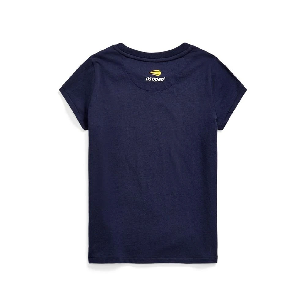 商品Ralph Lauren|Big Girls US Open Polo Bear Jersey T-shirt,价格¥135,第2张图片详细描述