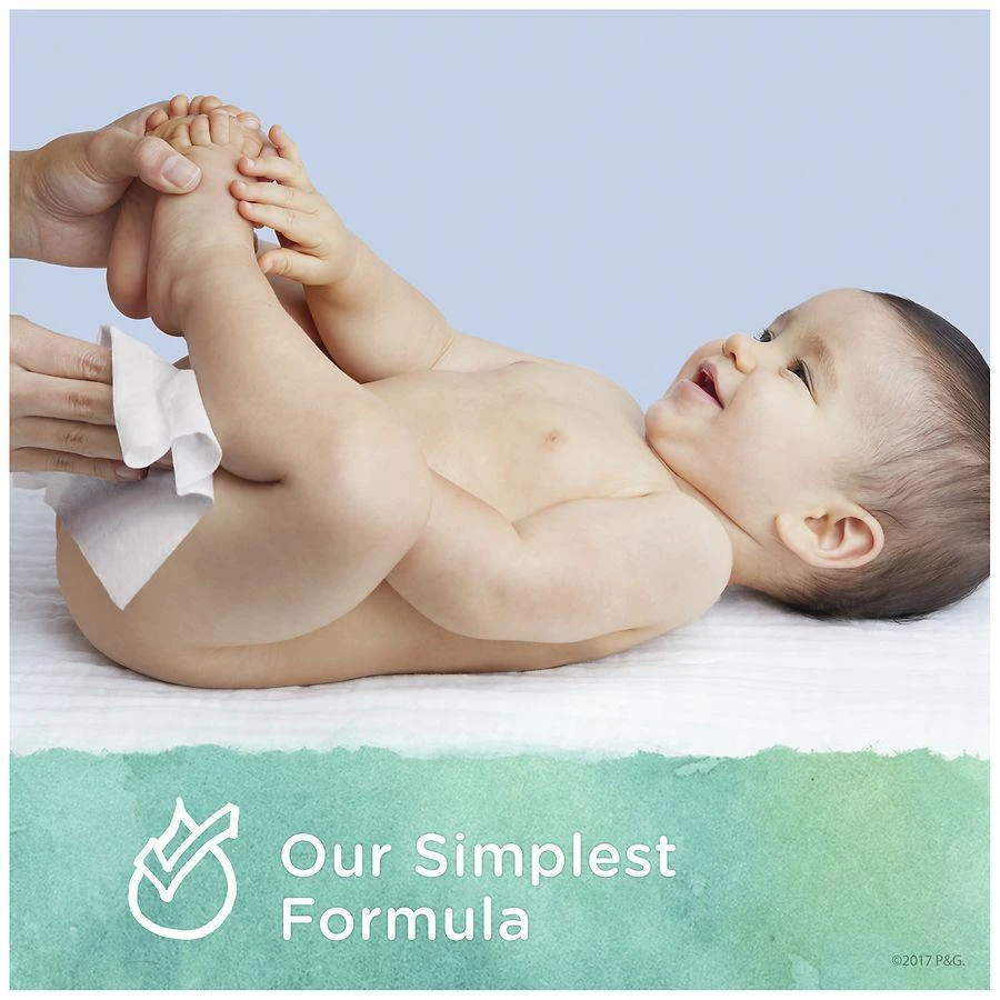 商品Pampers|Pampers Aqua Pure 婴儿湿巾2X,价格¥56,第5张图片详细描述