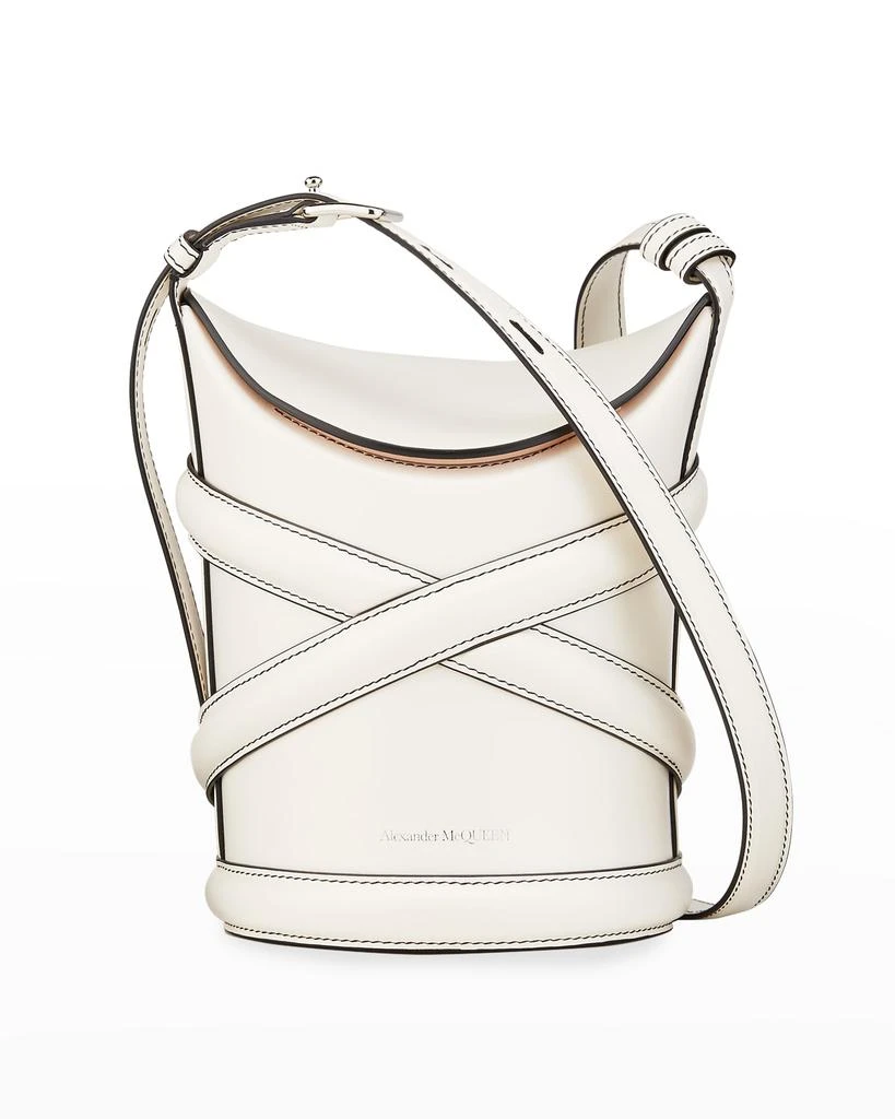 商品Alexander McQueen|The Curve Small Hobo Bucket Bag,价格¥5897,第1张图片