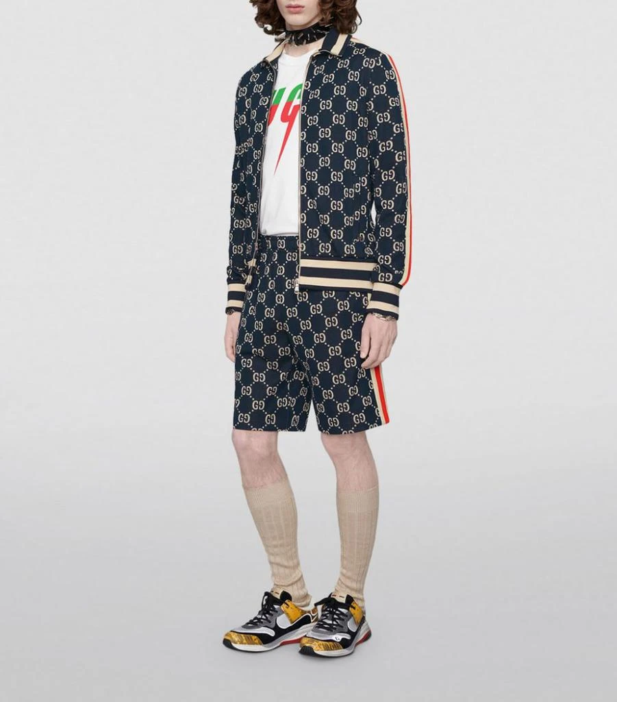 商品Gucci|GG Supreme Jacquard Shorts,价格¥7242,第2张图片详细描述