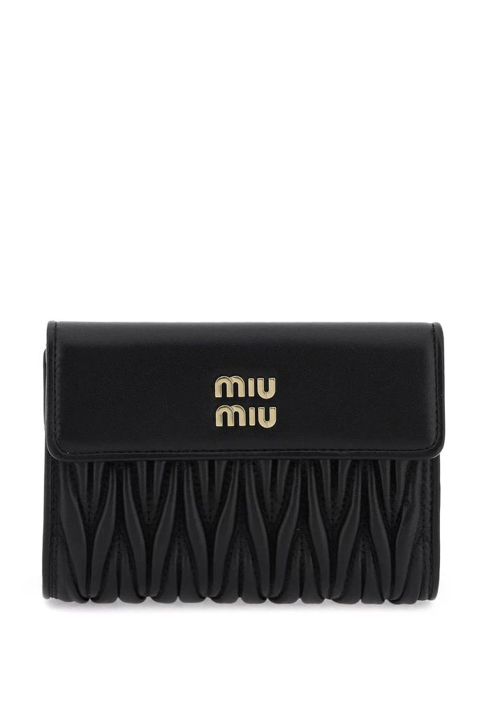 商品Miu Miu|Miu miu matelassé nappa leather wallet,价格¥3653,第1张图片