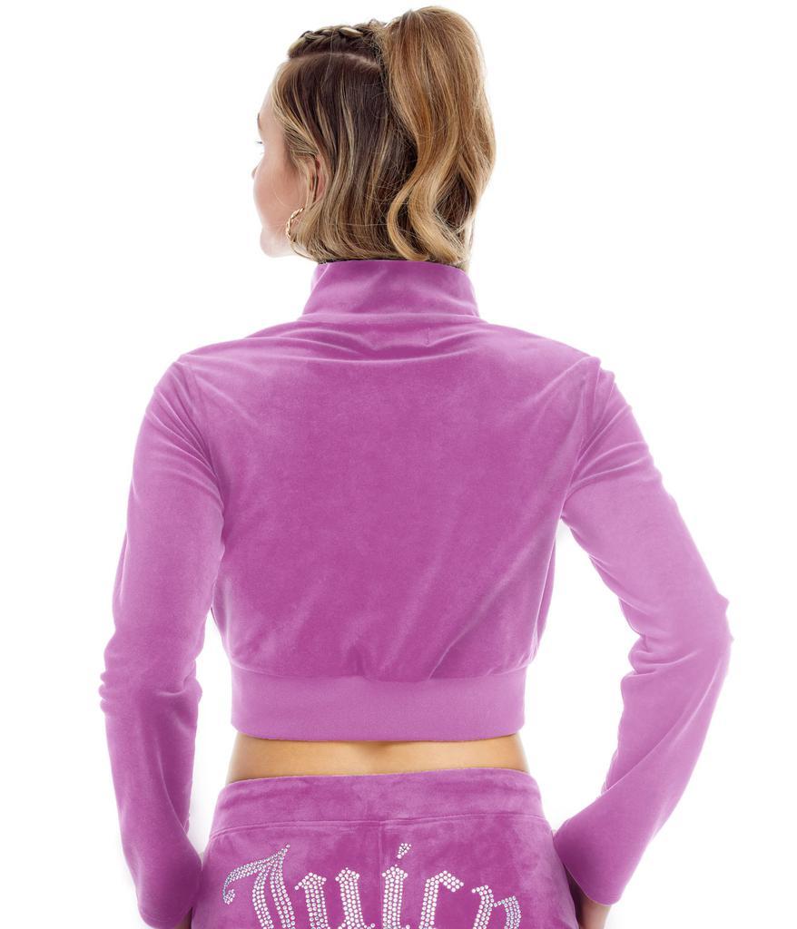 商品Juicy Couture|Cropped Zip Front Jacket,价格¥415,第4张图片详细描述