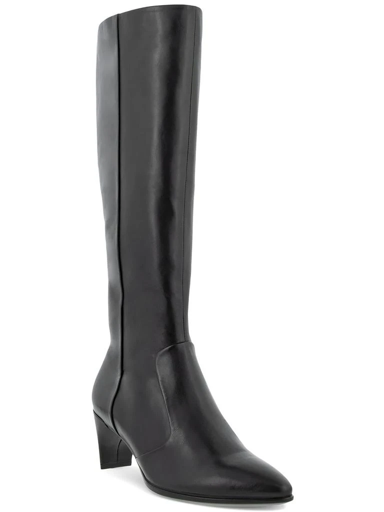 商品ECCO|Shape 45 Womens Leather Pointed Toe Knee-High Boots,价格¥1680,第1张图片