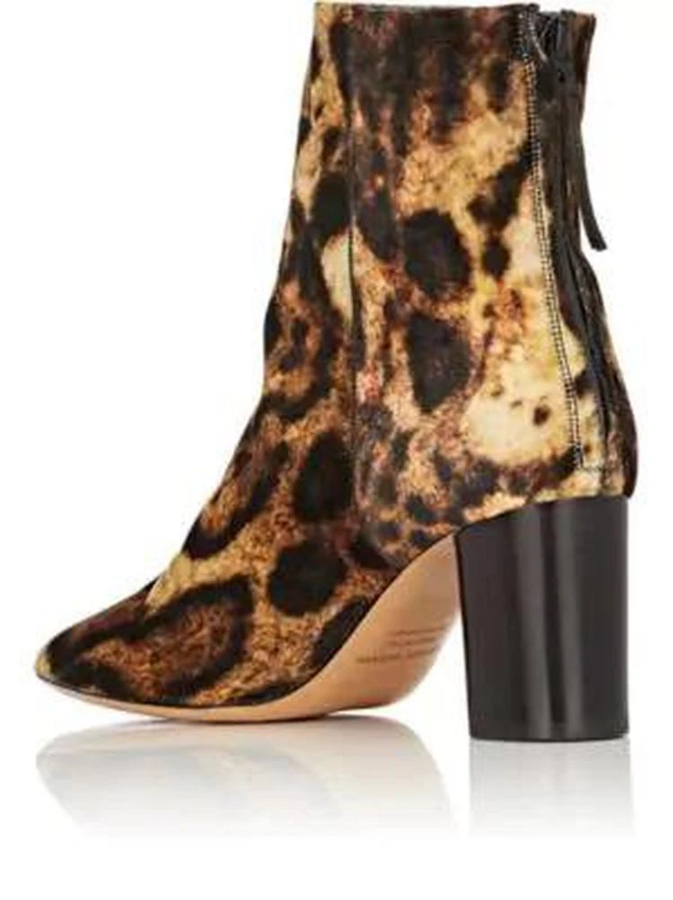 商品Isabel Marant|Ritza Velvet Ankle Boots,价格¥3489,第3张图片详细描述