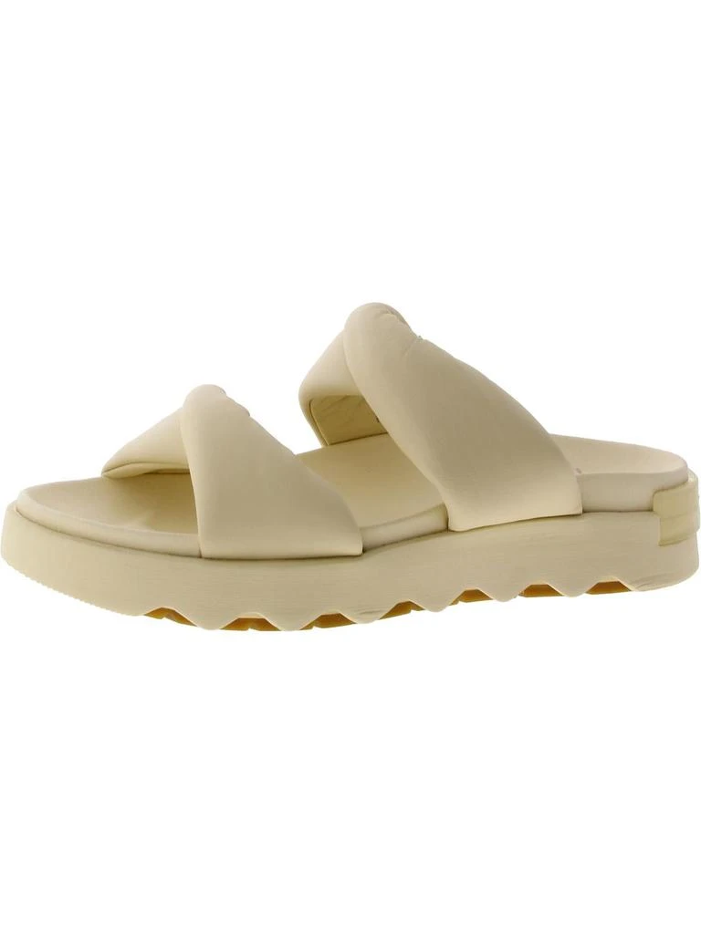 商品SOREL|Vibe Twist Womens Leather Slip On Slide Sandals,价格¥945,第5张图片详细描述