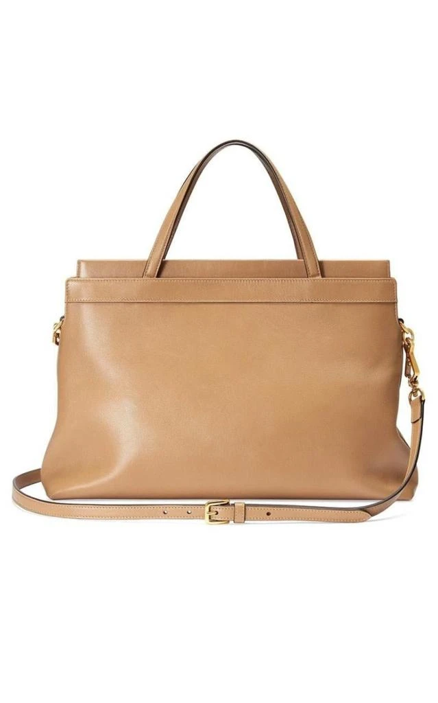 商品Gucci|Medium Leather Tote Bag,价格¥13871,第2张图片详细描述