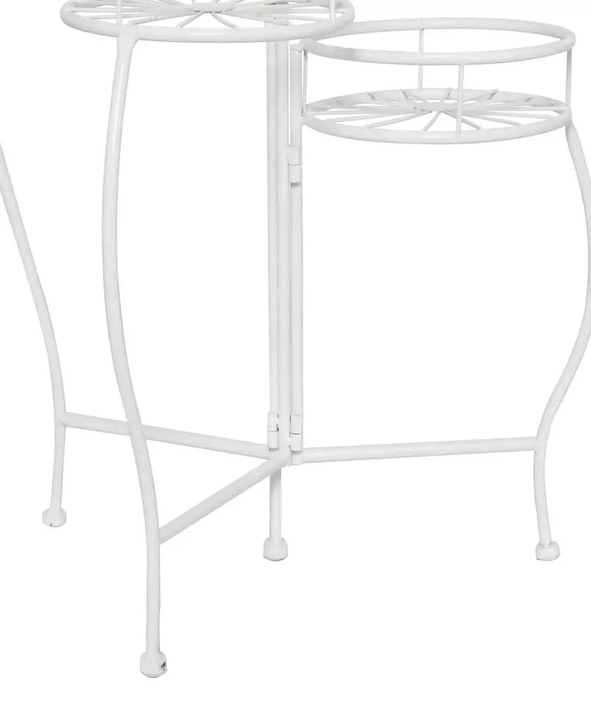 商品Rosemary Lane|Metal Indoor Outdoor 3 Tier Starburst Plant Stand,价格¥524,第5张图片详细描述