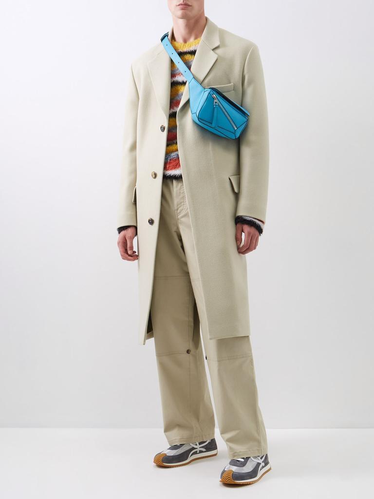 商品Loewe|Tailored wool-blend twill overcoat,价格¥19076,第4张图片详细描述