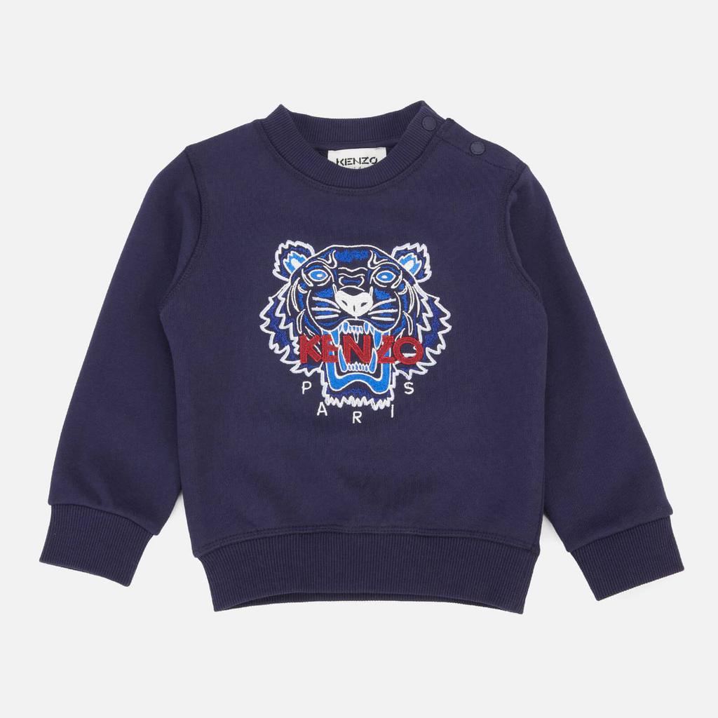 KENZO Baby Boy Tiger Sweatshirt - Electric Blue商品第1张图片规格展示